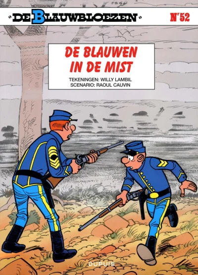 Cover of De Blauwen in de mist