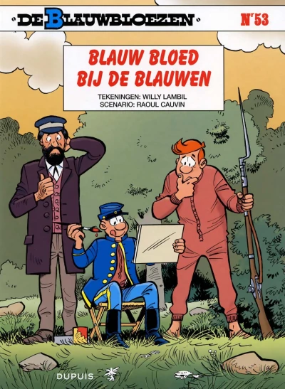 Cover of Blauw bloed bij de blauwen