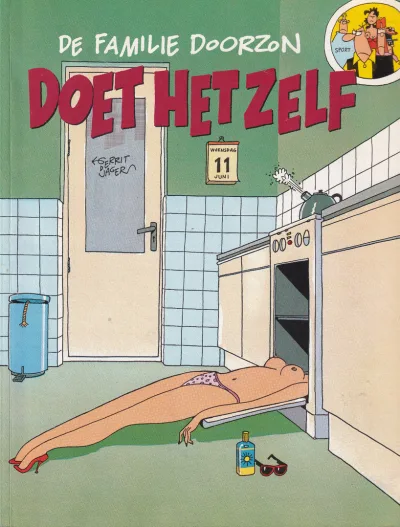 Cover of De familie Doorzon doet het zelf