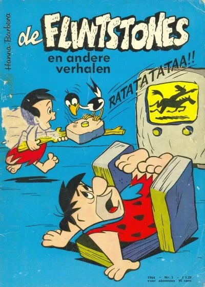 Cover of Fred en Barney Verliezen de Grote Prijs