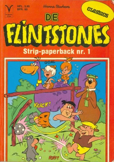 Cover of De Flintstones Strip-Paperback