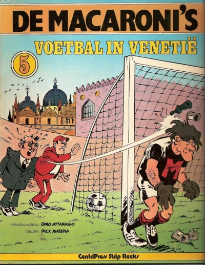 Cover of Voetbal in Venetië