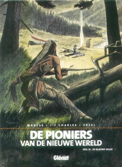 Cover of De blauwe vallei