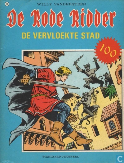 Cover of De vervloekte stad