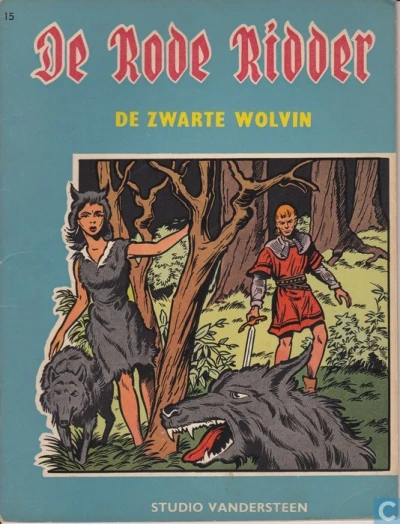 Cover of De Zwarte Wolvin