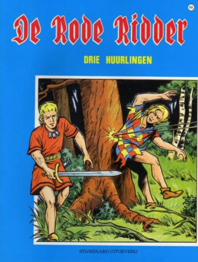 Cover of Drie Huurlingen