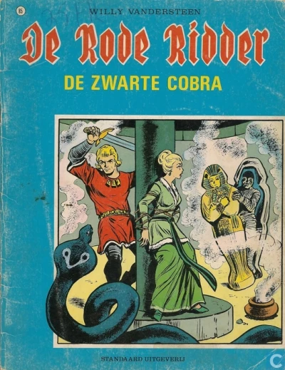 Cover of De zwarte cobra
