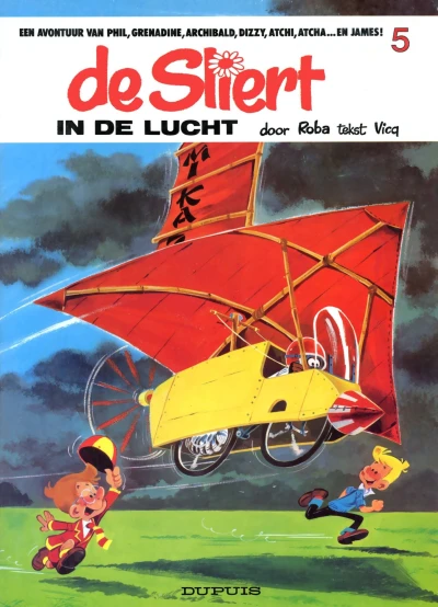 Cover of De Sliert in de lucht