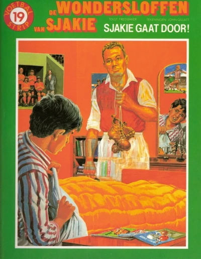 Cover of Sjakie gaat door!