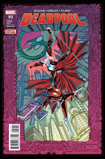 Cover of ...It's A Dead City: Deadpool 2099 Chapter Two