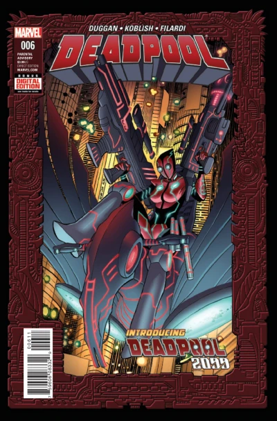 Cover of Deadpool 2099 Chapter One