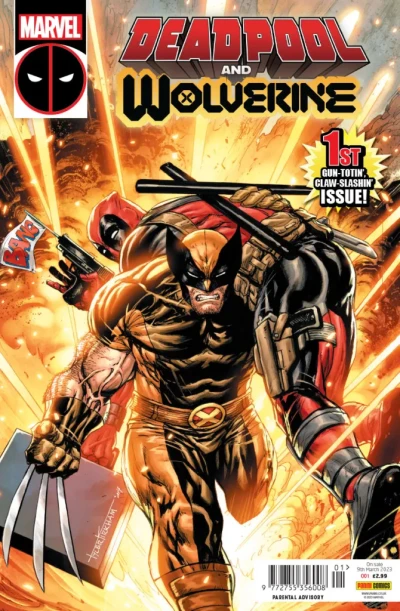 Cover of "1st Gun-Totin', Claw-Slashin' Issue!"