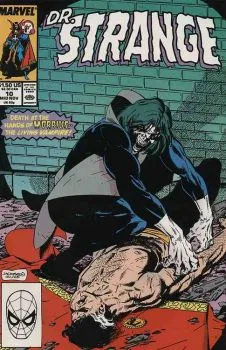 Cover of Death at the Hands of Morbius - the Living Vampire