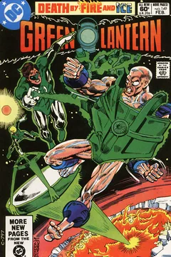 Death by Fire and Ice! / Earth's First Green Lantern