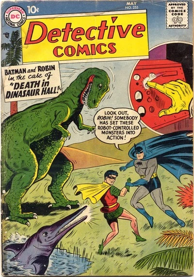 Cover of Death in Dinasaur Hall