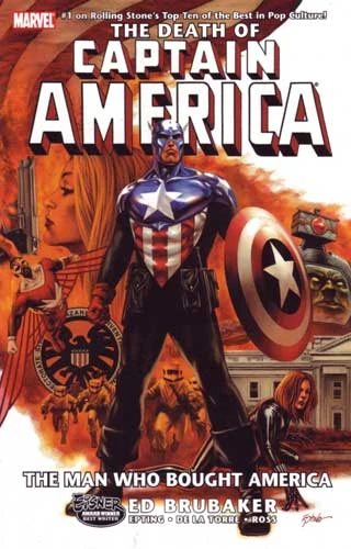 Cover of The Death of Captain America: The Man Who Bought America