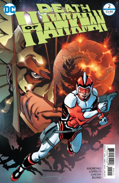 Cover of Death of Hawkman