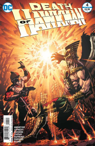 Cover of Death of Hawkman