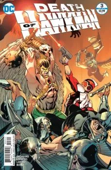 Cover of Death of Hawkman