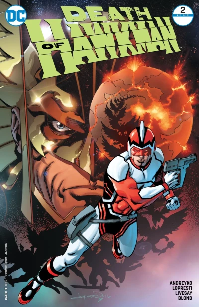 Cover of Death of Hawkman