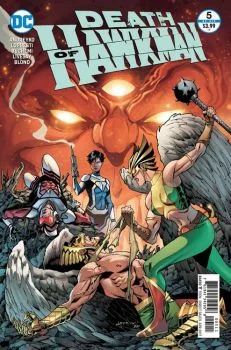 Cover of Death of Hawkman
