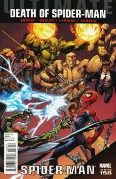 Cover of Death of Spider-Man, Part Three of Five
