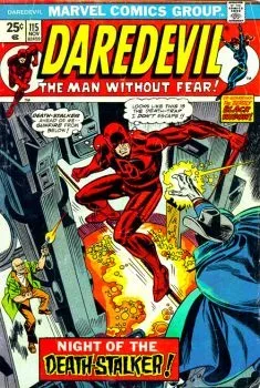 Cover of Death Stalks The City!