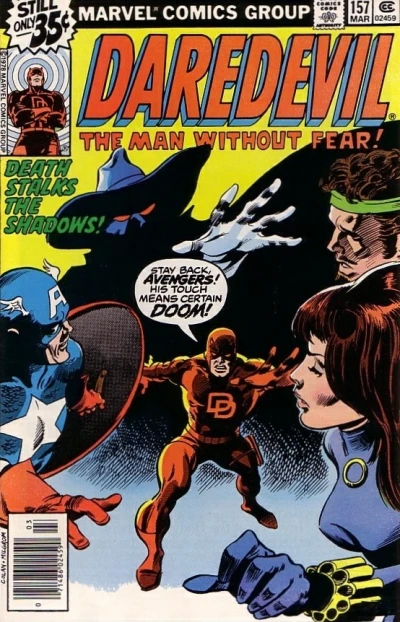 Cover of Death Stalks the Shadows!