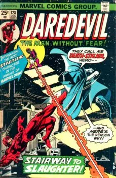 Cover of Death Stalks the Stairway to the Stars!
