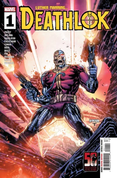 Cover of The World of Deathlok; Warning Order; After Action Review; Unknown Worlds Magazine