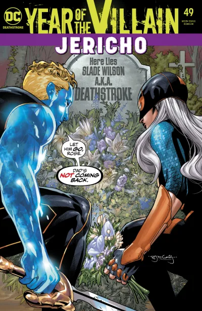 Cover of The God-Man Syndrome: Deathstroke: R.I.P. Book Six