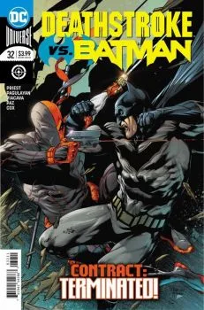 Cover of Deathstroke Versus Batman Part 3 of 6: The Seven Waynes