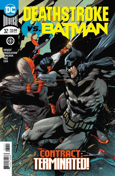 Cover of Deathstroke Versus Batman Part 3 of 6: The Seven Waynes
