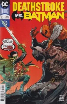 Cover of Deathstroke Versus Batman Part 4 of 6: The Good Son
