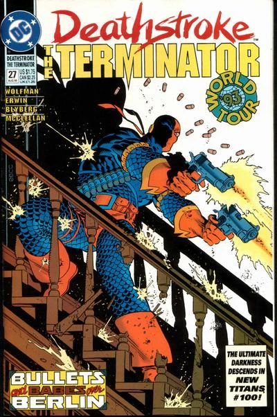 Cover of Deathstroke's World Tour, Chapter 1: England