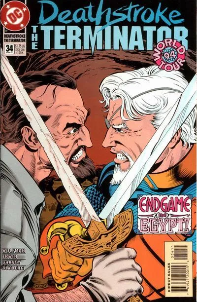 Cover of Deathstroke's World Tour, Chapter 8: Egypt
