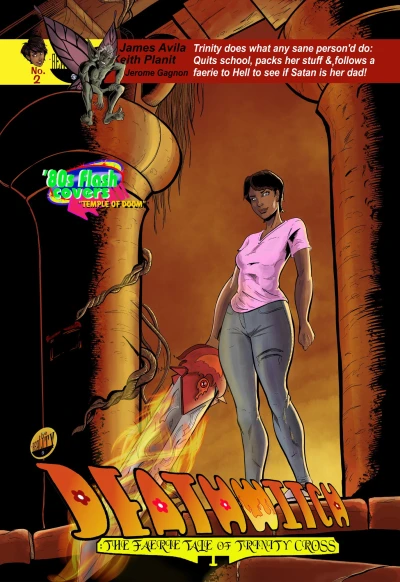 Cover of Trinity & Cacx in the Valley of Death