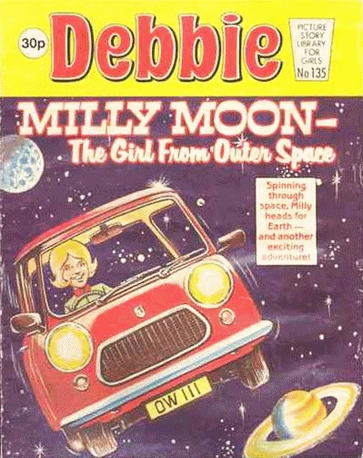 Cover of Milly Moon - The Girl From Outer Space