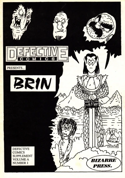 Cover of Defective Comics Special 1