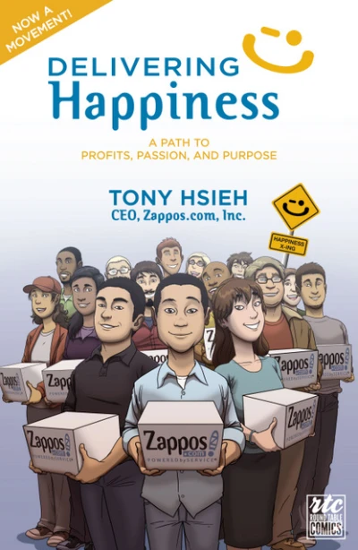 Cover of Issue #Delivering Happiness
