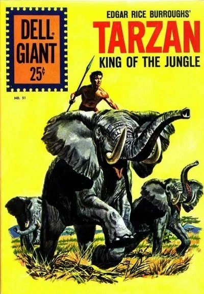 Cover of Edgar Rice Burroughs' Tarzan King of the Jungle