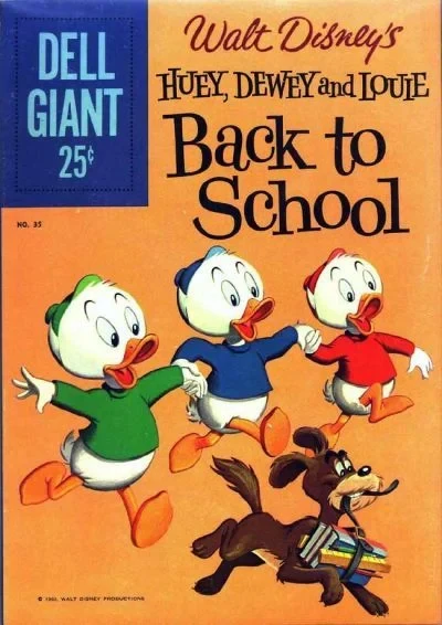 Cover of Huey, Dewey and Louie Back To School