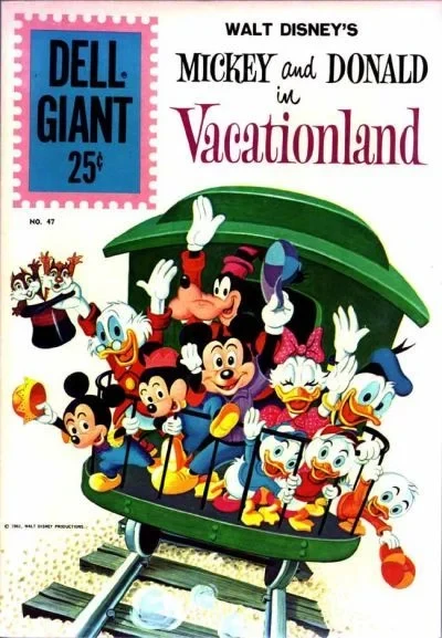 Cover of Mickey and Donald in Vacationland