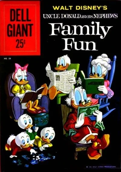 Cover of Uncle Donald and his nephews Family Fun