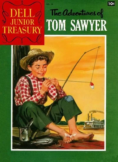 Cover of The Adventures Of Tom Sawyer