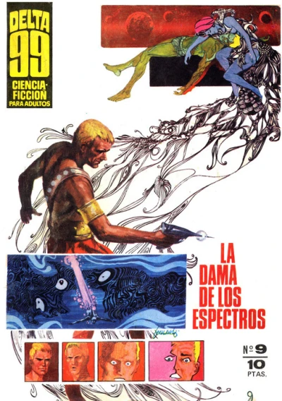 Cover of Nunca en la Niebla; La Dama de los Espectros