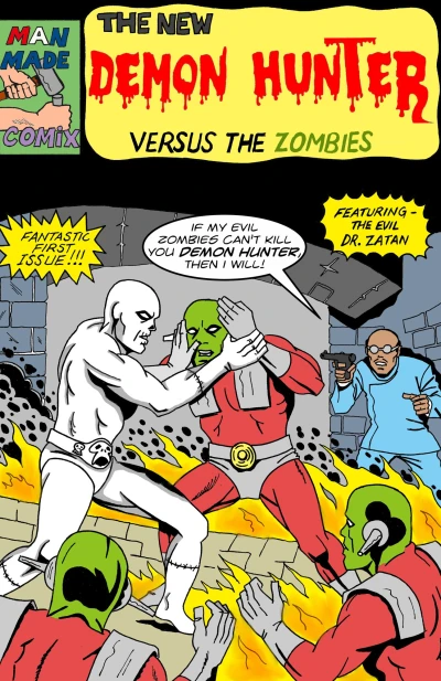 Cover of Demon Hunter versus the Zombies