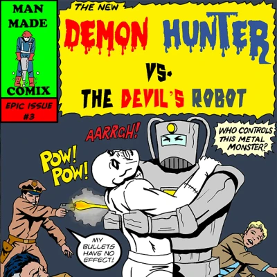 Cover of Demon Hunter vs. The Devil's Robot