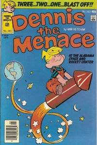 Dennis the Menace at the Alabama Space and Rocket Center