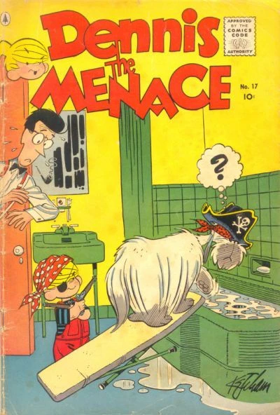 Cover of The Menace of the Seas
